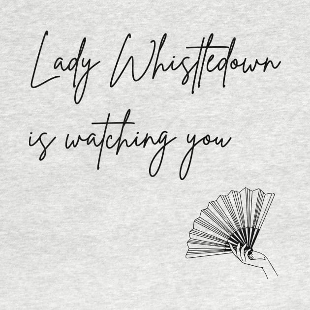 Lady Whistledown - Inspired by the Character from the Book Series by Virhayune